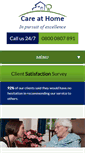 Mobile Screenshot of careathome.org